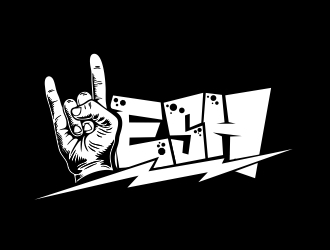 Hesh Skating logo design by madjuberkarya