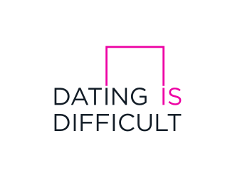 Dating Is Difficult logo design by Kraken