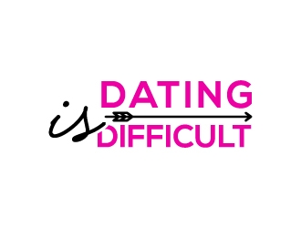 Dating Is Difficult logo design by wongndeso