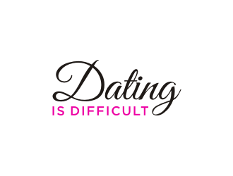 Dating Is Difficult logo design by zizou