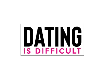 Dating Is Difficult logo design by AamirKhan