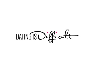 Dating Is Difficult logo design by avatar