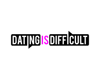 Dating Is Difficult logo design by serprimero