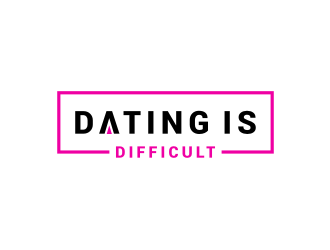 Dating Is Difficult logo design by asyqh