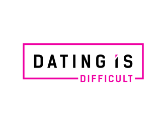Dating Is Difficult logo design by asyqh