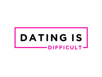 Dating Is Difficult logo design by asyqh