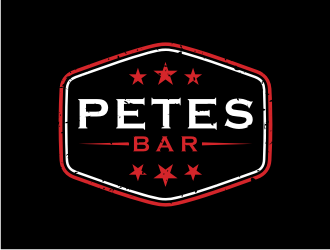 Petes Bar logo design by puthreeone