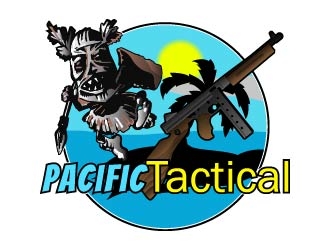 Pacific Tactical  logo design by chumberarto