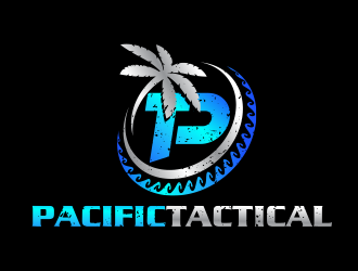 Pacific Tactical  logo design by scriotx