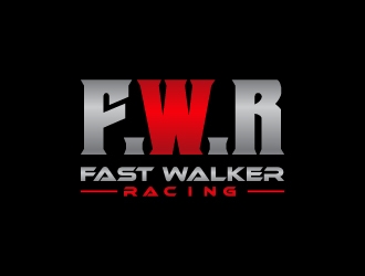 Fast Walker Racing  / F.W.R logo design by aryamaity