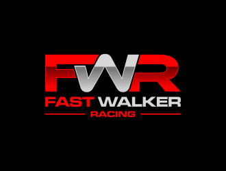 Fast Walker Racing  / F.W.R logo design by haidar