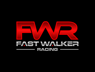 Fast Walker Racing  / F.W.R logo design by haidar