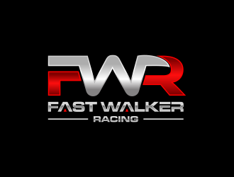 Fast Walker Racing  / F.W.R logo design by haidar