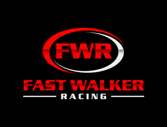 Fast Walker Racing  / F.W.R logo design by Msinur