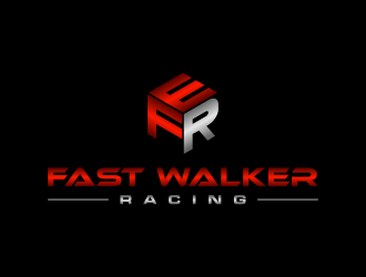 Fast Walker Racing  / F.W.R logo design by salis17