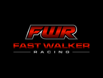 Fast Walker Racing  / F.W.R logo design by salis17