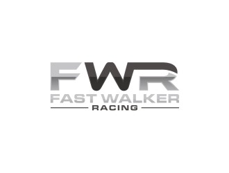 Fast Walker Racing  / F.W.R logo design by sabyan