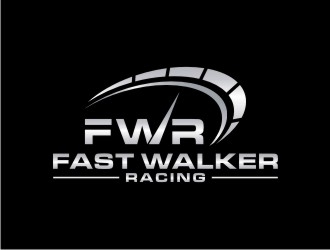 Fast Walker Racing  / F.W.R logo design by sabyan