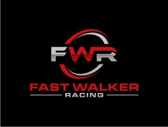 Fast Walker Racing  / F.W.R logo design by sabyan
