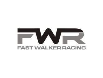 Fast Walker Racing  / F.W.R logo design by rief