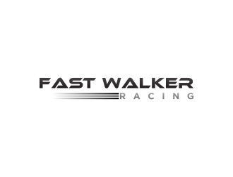 Fast Walker Racing  / F.W.R logo design by luckyprasetyo