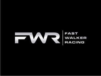Fast Walker Racing  / F.W.R logo design by sabyan