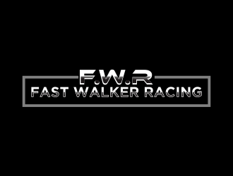 Fast Walker Racing  / F.W.R logo design by luckyprasetyo