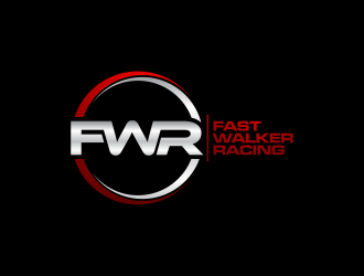 Fast Walker Racing  / F.W.R logo design by eagerly