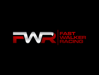 Fast Walker Racing  / F.W.R logo design by eagerly