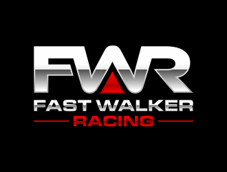 Fast Walker Racing  / F.W.R logo design by hidro