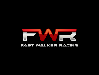 Fast Walker Racing  / F.W.R logo design by mbah_ju
