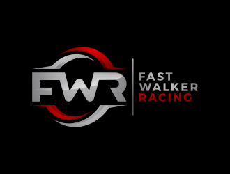 Fast Walker Racing  / F.W.R logo design by BlessedArt