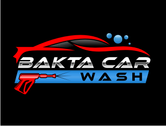 Bakta Car Wash logo design by kozen
