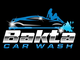 Bakta Car Wash logo design by AamirKhan