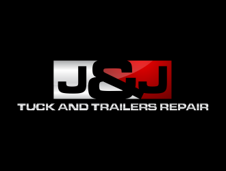 J&J TUCK AND TRAILERS REPAIR logo design by eagerly