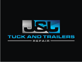 J&J TUCK AND TRAILERS REPAIR logo design by bricton