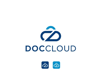 DocCloud logo design by kevlogo