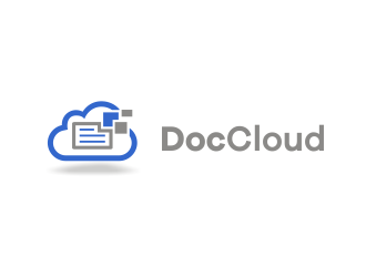 DocCloud logo design by goblin