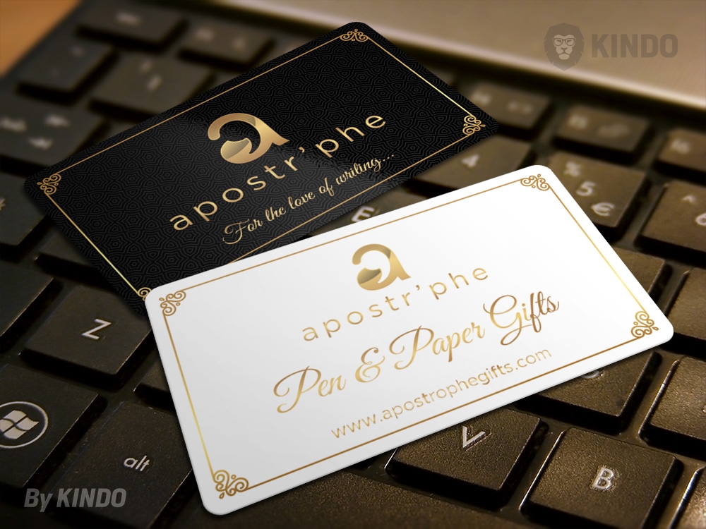 Apostrphe logo design by Kindo