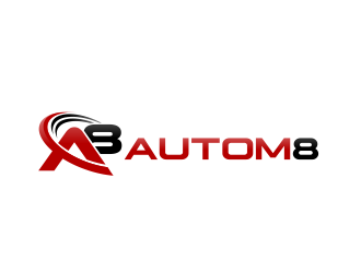 Autom8 logo design by serprimero