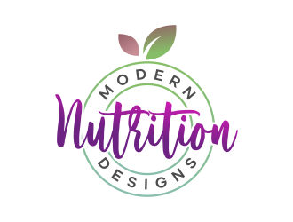Modern Nutrition Designs logo design by zonpipo1