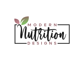 Modern Nutrition Designs logo design by zonpipo1