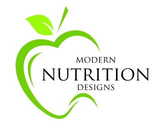 Modern Nutrition Designs logo design by jetzu