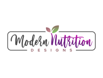 Modern Nutrition Designs logo design by zonpipo1
