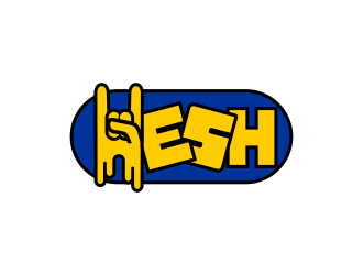 Hesh Skating logo design by monster96