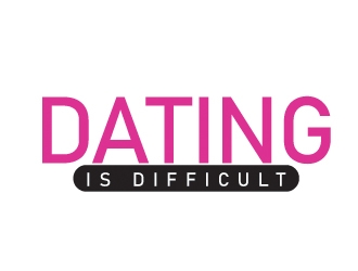 Dating Is Difficult logo design by gilkkj