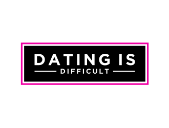 Dating Is Difficult logo design by asyqh