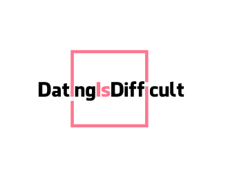 Dating Is Difficult logo design by serprimero