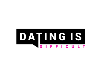 Dating Is Difficult logo design by asyqh