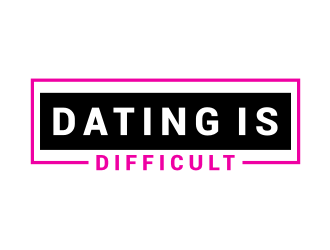 Dating Is Difficult logo design by asyqh